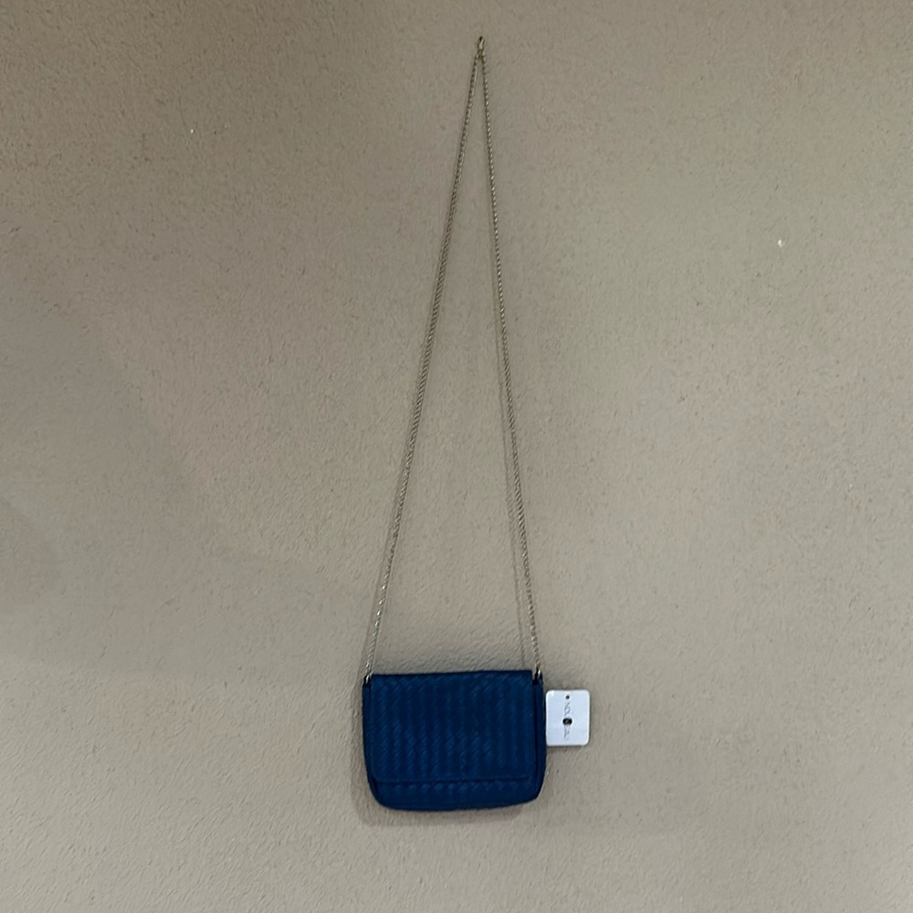 Blue small crossbody purse